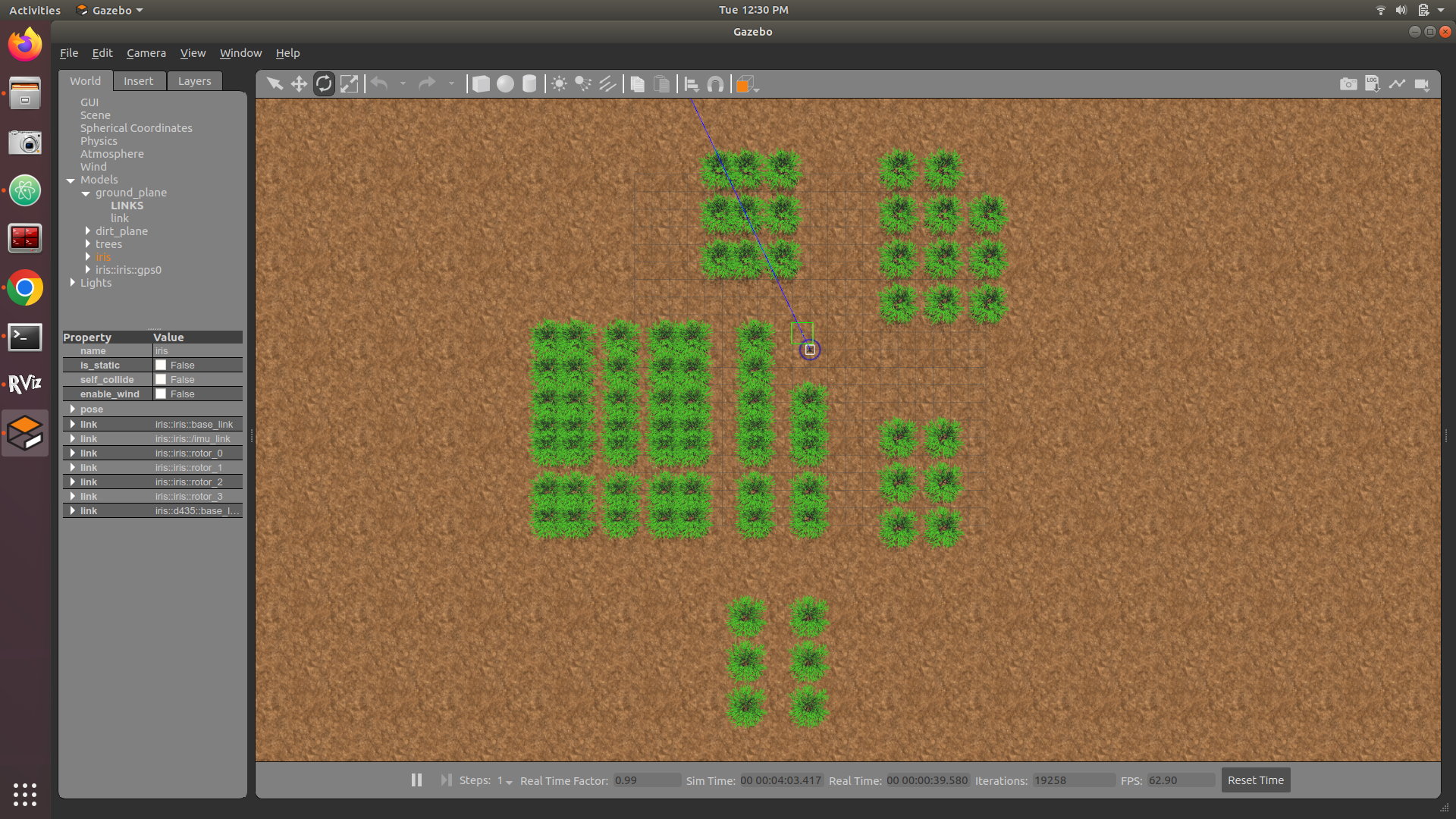 Random farm world